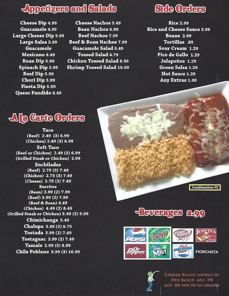 EL BARRIO MEXICAN RESTAURANT Menu image 3