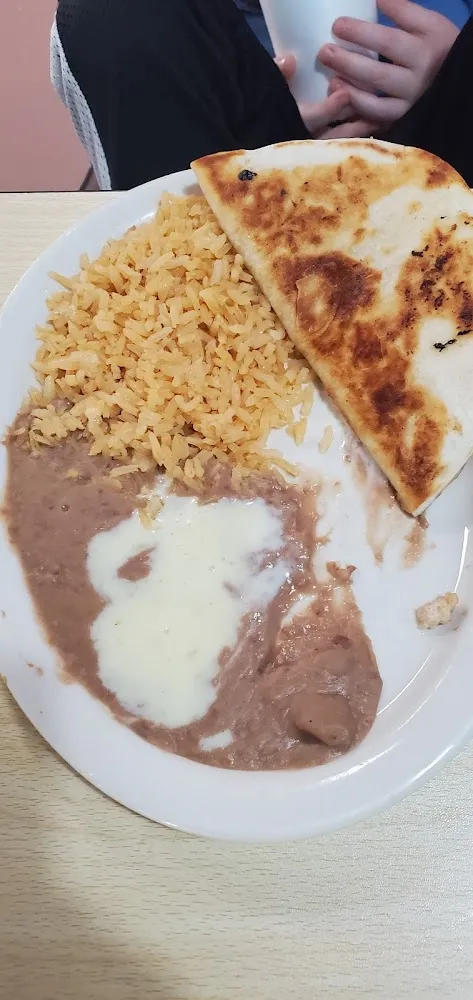 Quesadilla Rice & Beans